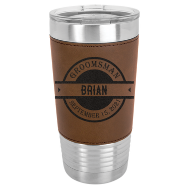 Custom Best Man Tumbler The Ultimate Personalized Bachelor Party and Wedding Gift